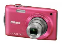 APARAT NIKON COOLPIX S3300 rozowy